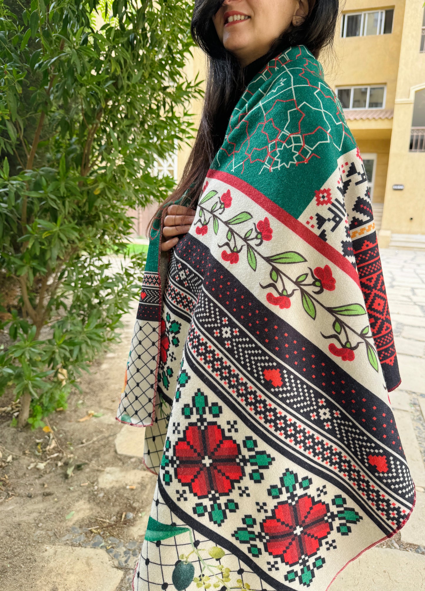 Arabian Pattern Shawl - SW