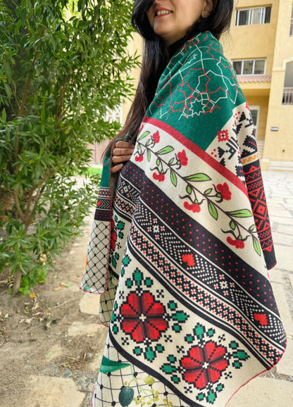 Arabian Pattern Shawl - SW