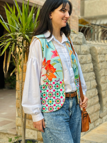 Blossom Mosaic Vest - SW