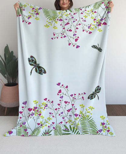 Quilted Wool Blanket 15267 B