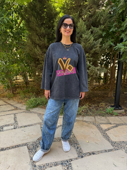 Long Sleeve Washed 70's - SW
