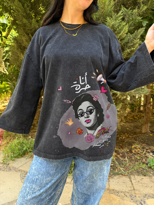 Long Sleeve Washed Ana Hora - SW