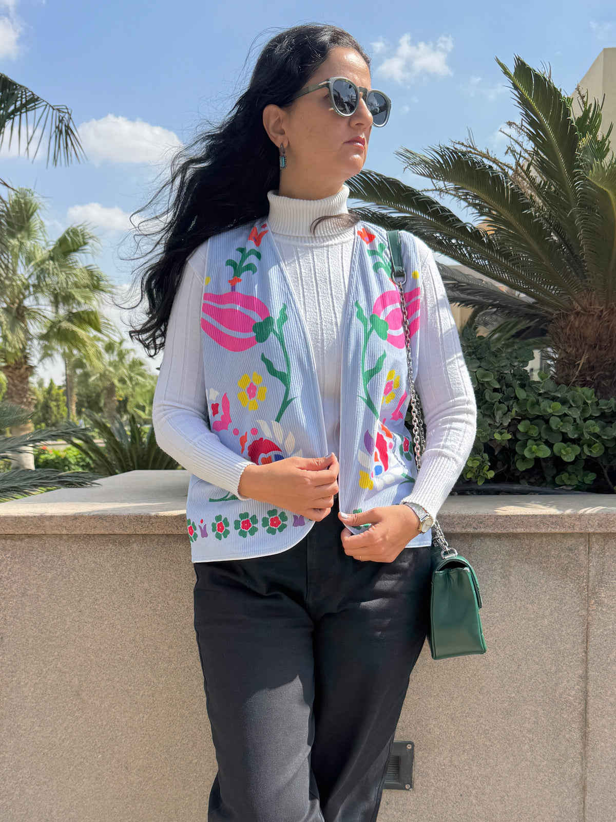 Botanical Art Vest - SW