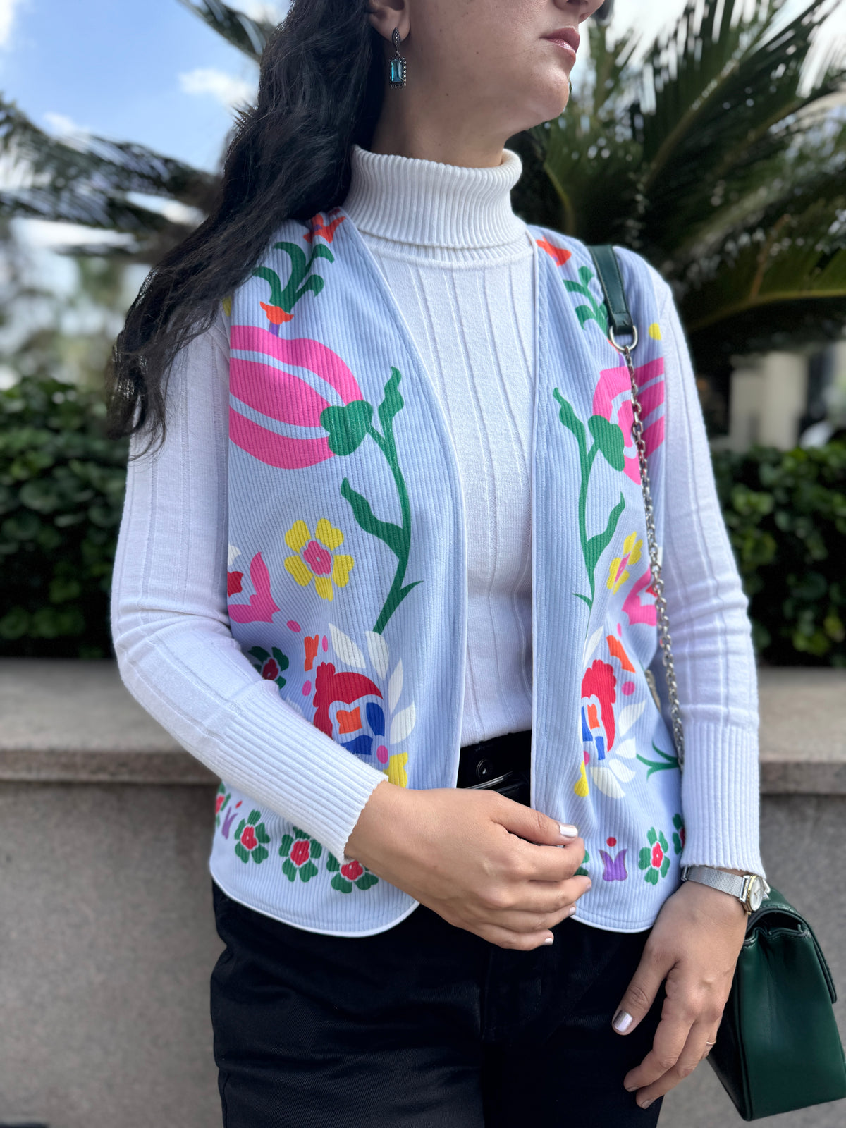 Botanical Art Vest - SW