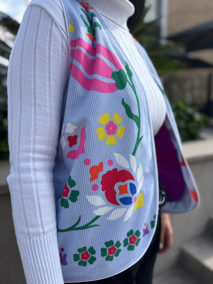 Botanical Art Vest - SW