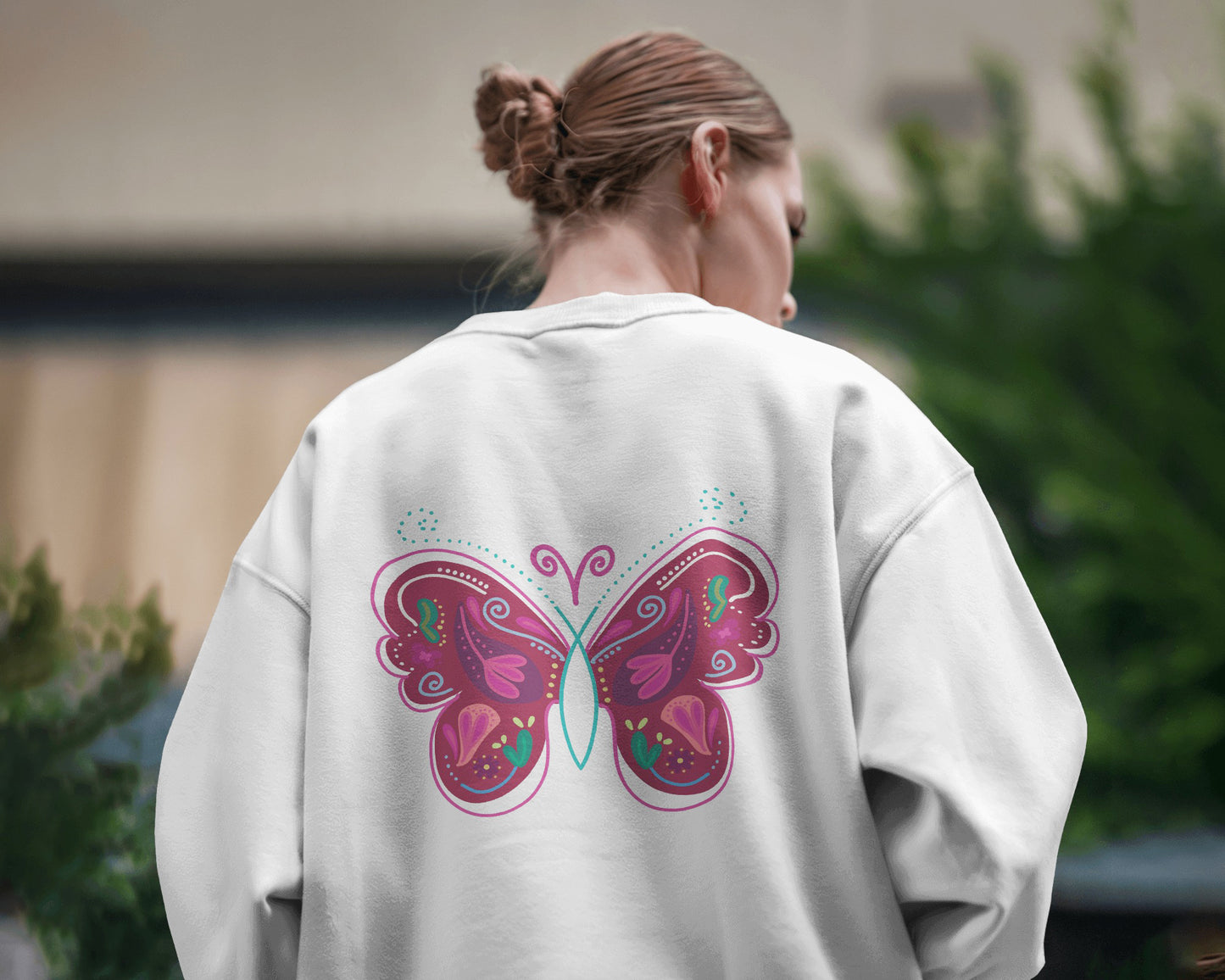 Crewneck Butterfly - SW