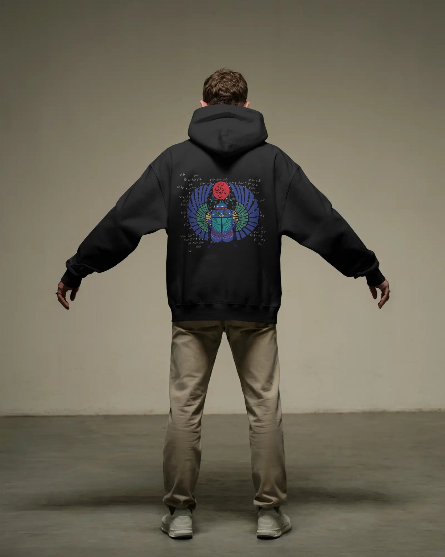 Hoodie Egyptian Blue Beetle - SW