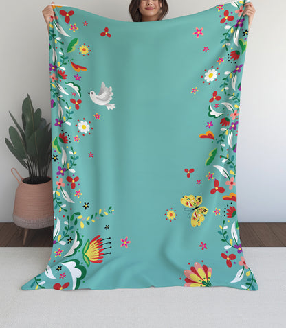 Quilted Wool Blanket 15270 A