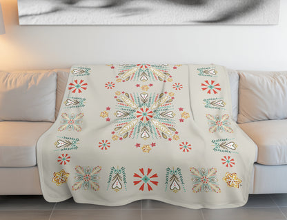 Quilted Wool Blanket 152CRI-25 B