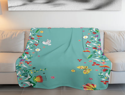 Quilted Wool Blanket 15270 A
