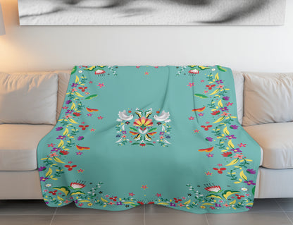Quilted Wool Blanket 15270 A