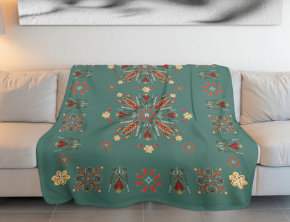 Quilted Wool Blanket 152CRI-25 A