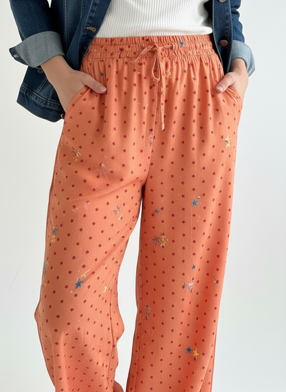 Peachy Star Pants - SW